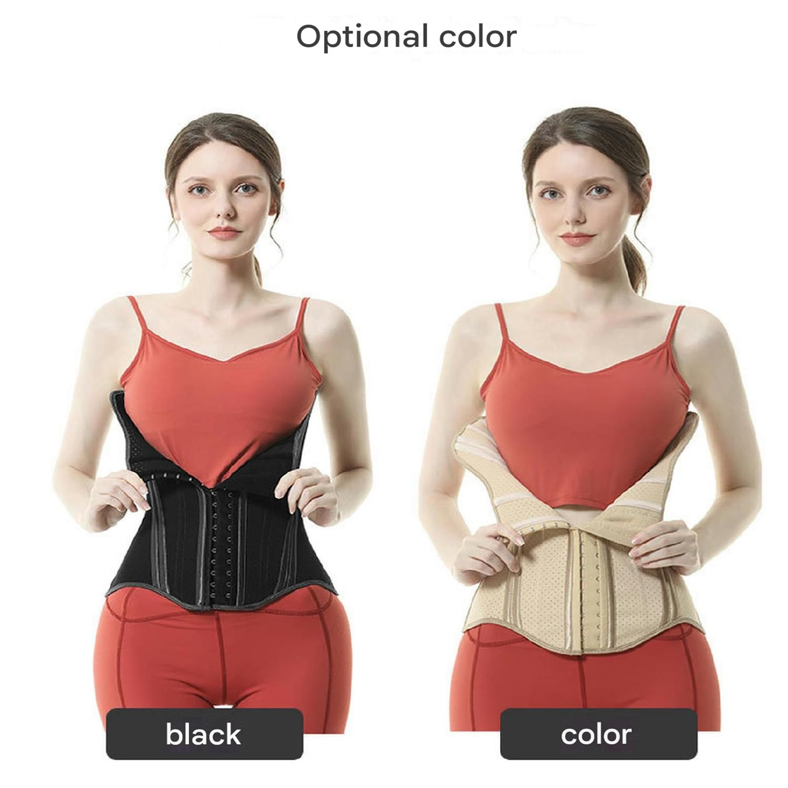 Corsetto Donna Cintura di Modellatura del Corpo Sportivo Fitness Fitness Lattice Cintura di Pancia Stretta per Le Donne-d Nero-3xl