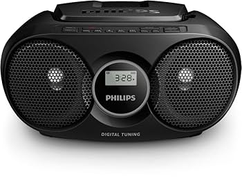 Amazon.com: Philips Portable CD Player Boombox Radio CD