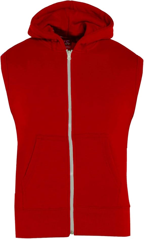 sleeveless zipper jacket