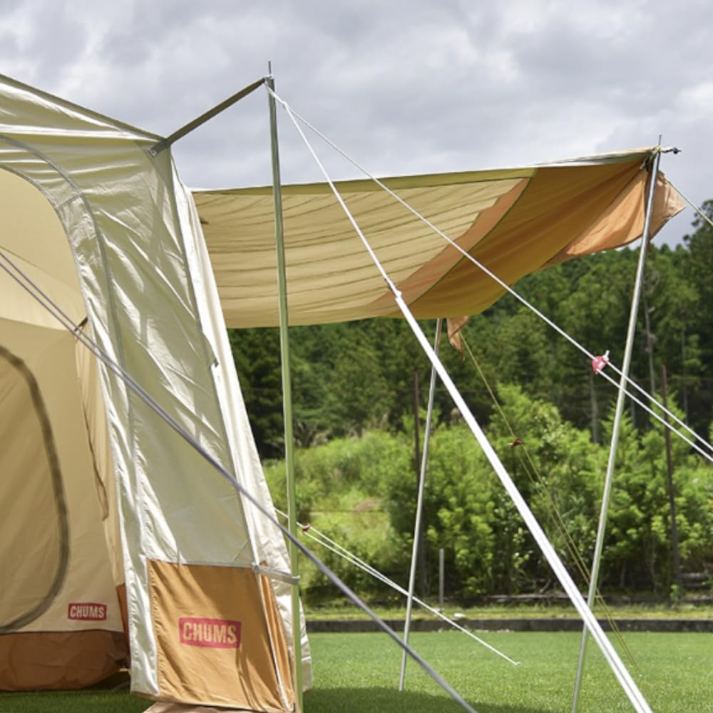 CHUMS - チャムス　コヤテントTC　キャビンテントTC 廃盤　カーテン・ペグ無　chums Booby Cabin Tent T/C 5 ・Booby Cabin Tent 4 (2モデル共通