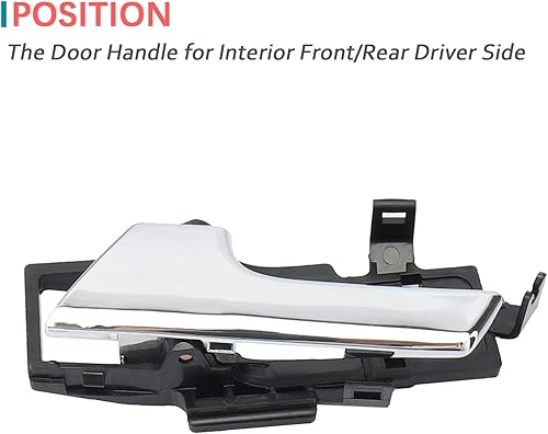 Vista 7 de IRONTEK Manija de puerta interior 96462709 96462710 OE Reemplazar para lado izquierdo y derecho, ajuste Chevrolet Aveo 2007-2011, para Chevrolet