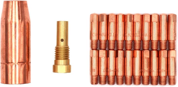 Mig Welding Gun Accessory .035" Tips/Nozzle/Tip Holder, Compatible with Chicago Electric Welder | Lincoln Weld Pak 100 140 HD | Clarke Welder 130EN 180EN | Craftsman Mig Welder, Tweco Mini/#1.