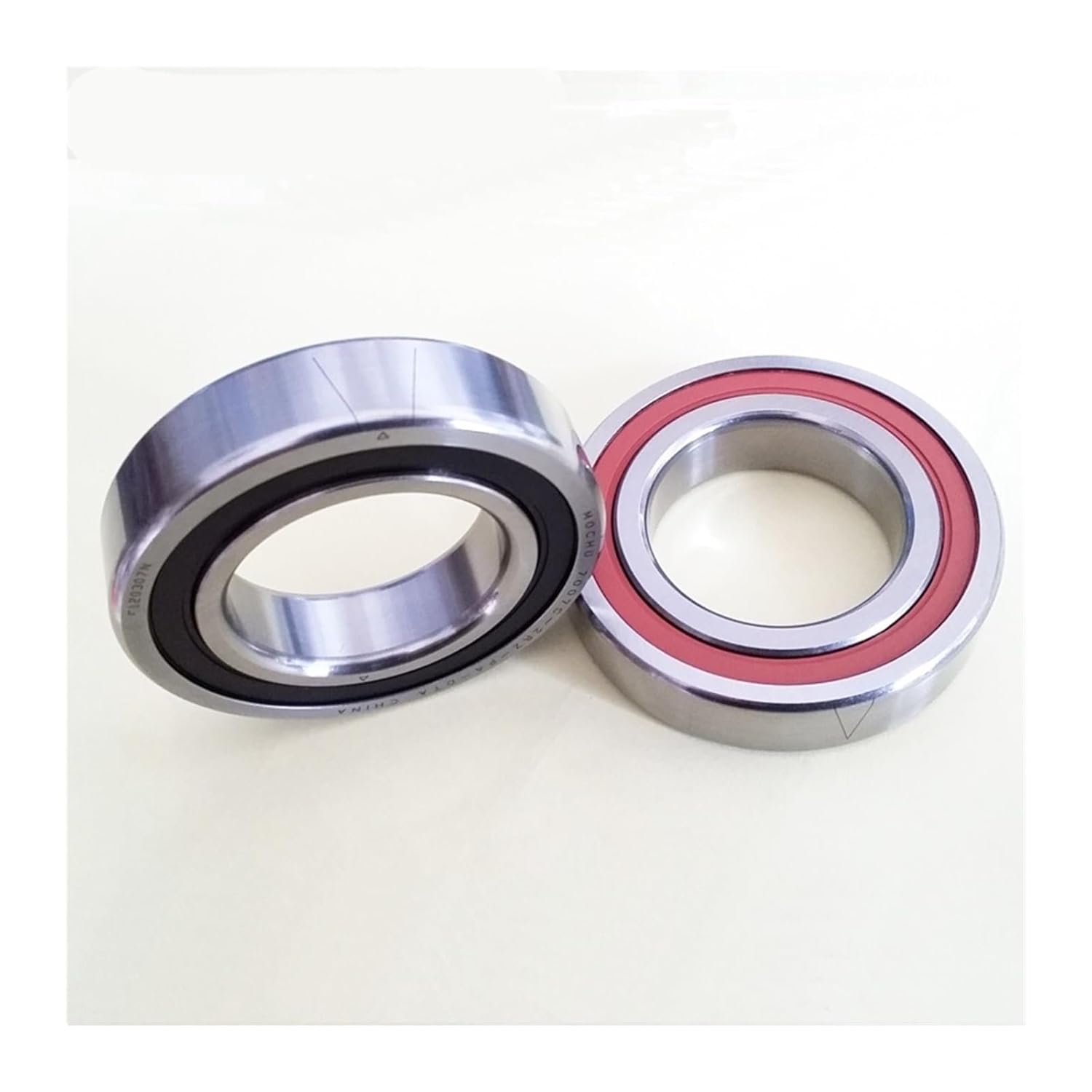 1 Pair 7007 7007C 2RZ P4 DT A 35x62x14 35x62x28 Sealed Angular Contact Bearings Spindle