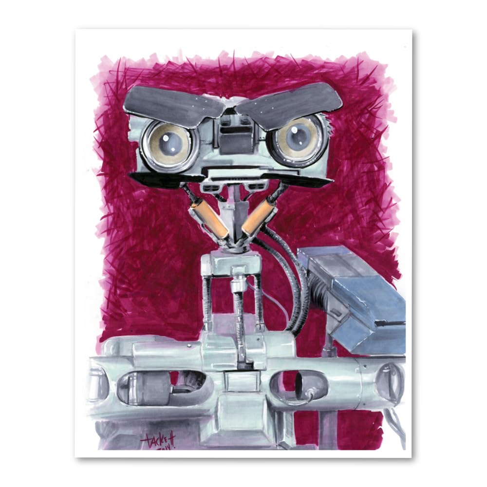 Amazon.com: SHORT CIRCUIT – Signed Art Print by Billy Tackett