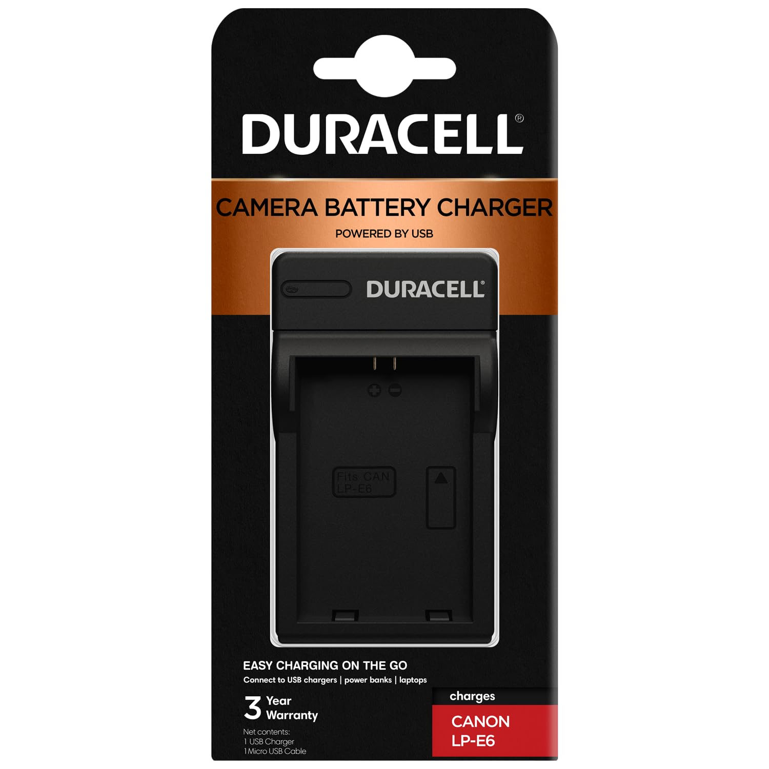 CARGADOR DUAL DURACELL PARA DR9943/LP-E6