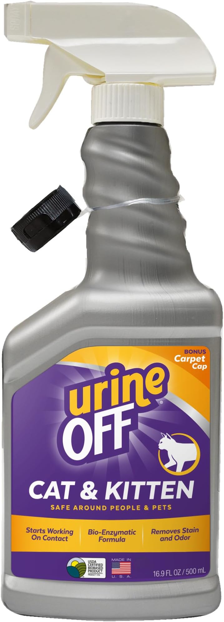 urineOFF Kitten Cat Stain and Odour Remover - 500 Ml