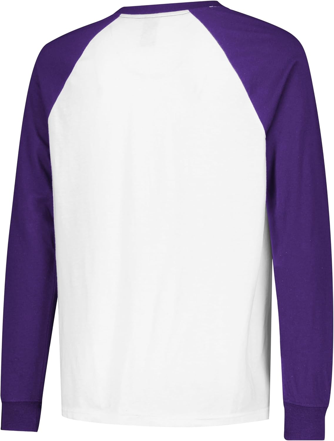 Ultra Game Adults NFL Official Super Soft Raglan Baseball Long Sleeve T-Shirt