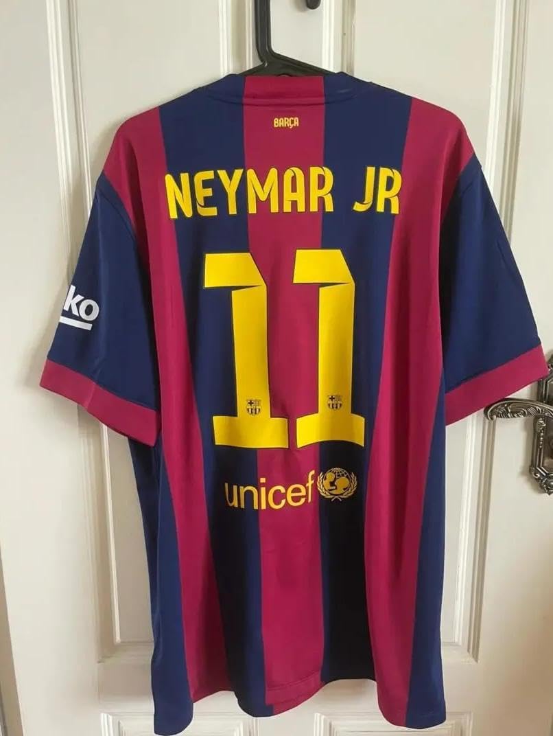 FCバルセロナ 14-15 バルセロナ ネイマール 背番号11 半袖 シャツ 14