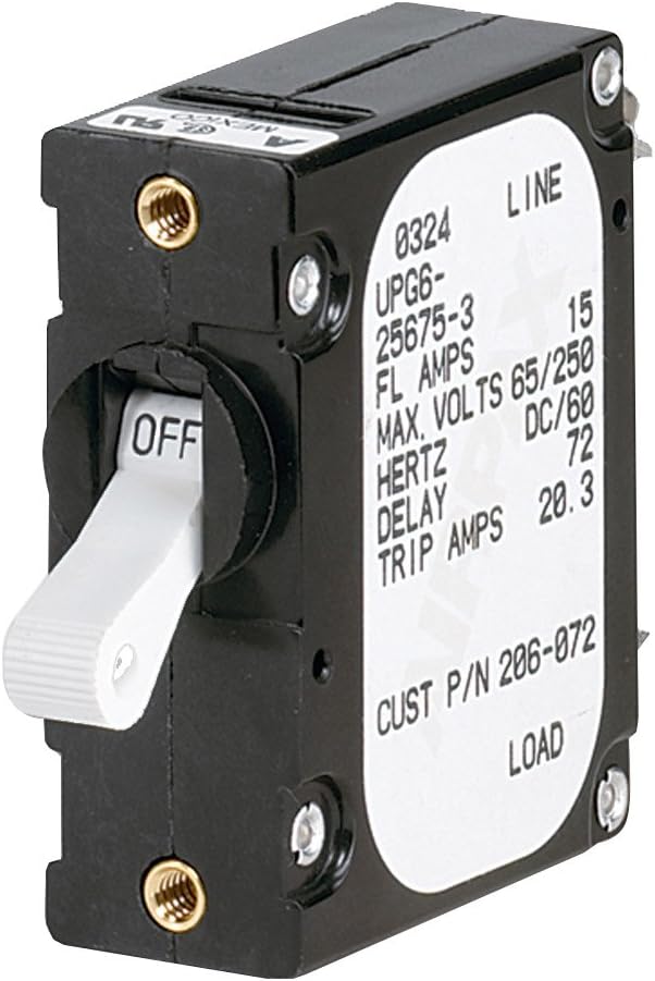 PaneltronicsA' Frame Magnetic Circuit Breaker - 10 Amps - Single Pole