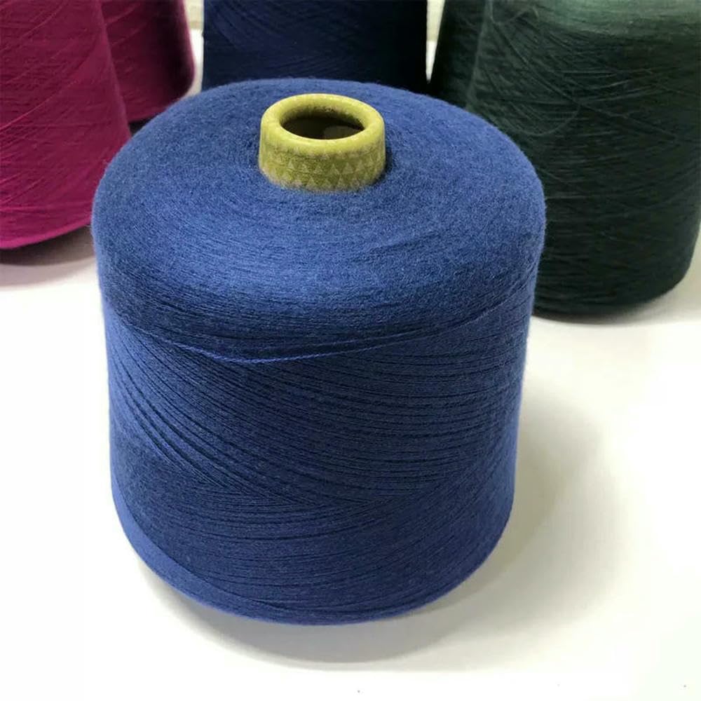 Filato di Lana 100% da 500 g, Filato Sottile Lavorato a Mano all'Uncinetto, Filato di Lana Morbida, Filato Fai da Te Fatto a Mano, Materiale per Sciarpa e Scialle, 1000 m