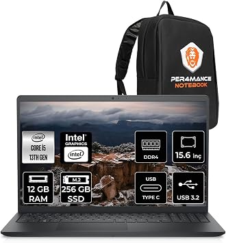 Dell Inspiron 15 3530 i5 1334U 12GB 256GB SSD 15.6 FHD 120Hz FDOS Diz st  Laptop & PER4  ANTA
