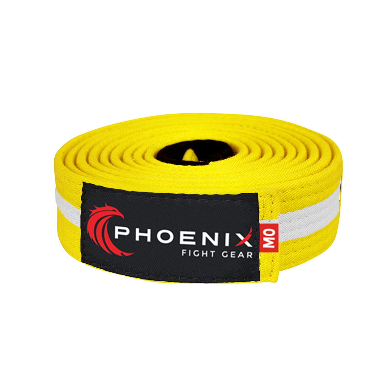 Adult BJJ Belt with Ranking Sleeve Bar