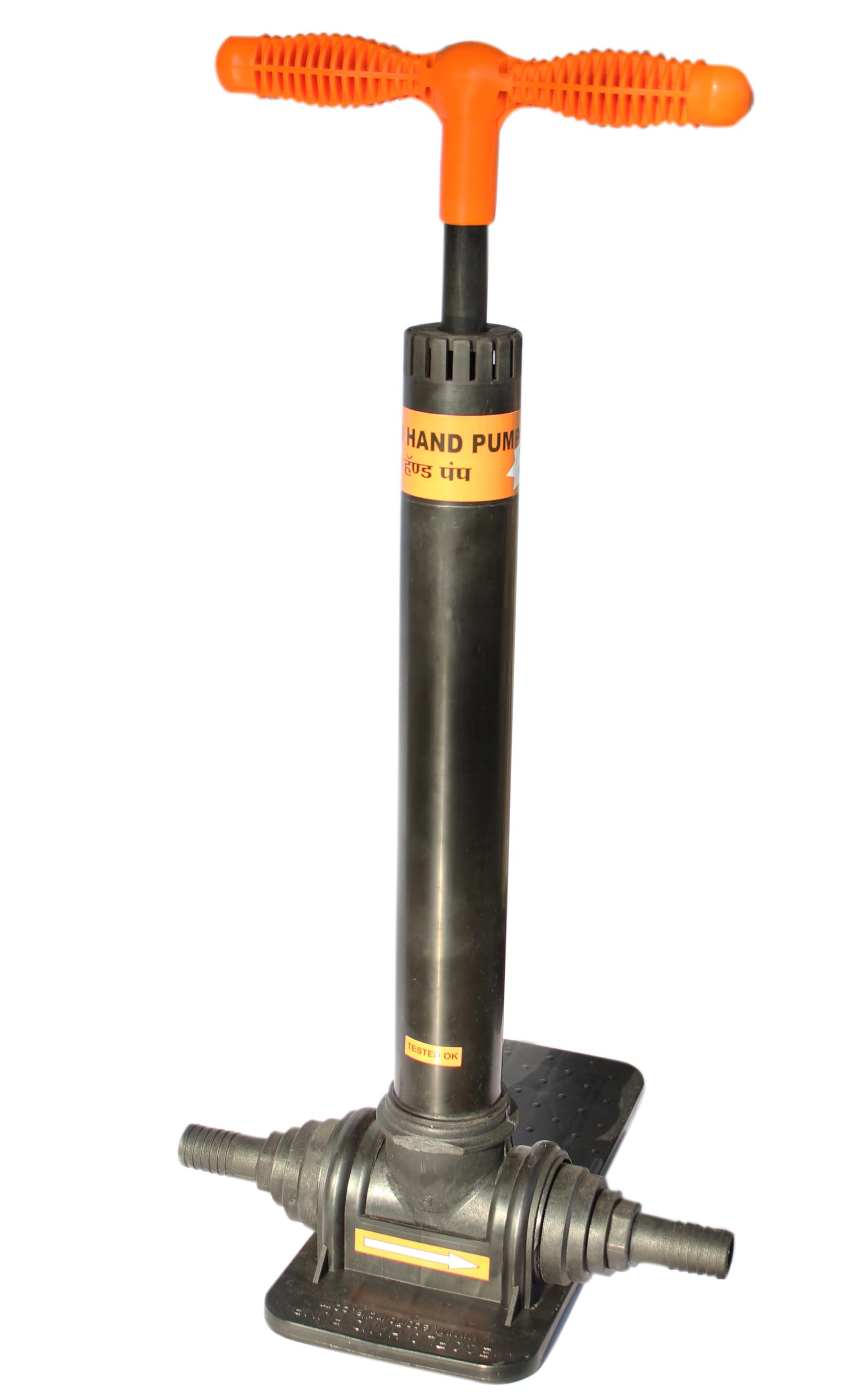 Ecoflo Portable Hand Pump (0.2Hp) | Water Pump for Irrigation With Suction Delivery Pipe (Green 7 Meters) | Water Pressure Pump for Gardening | Water Pump for Farm and Garden | Evacuation