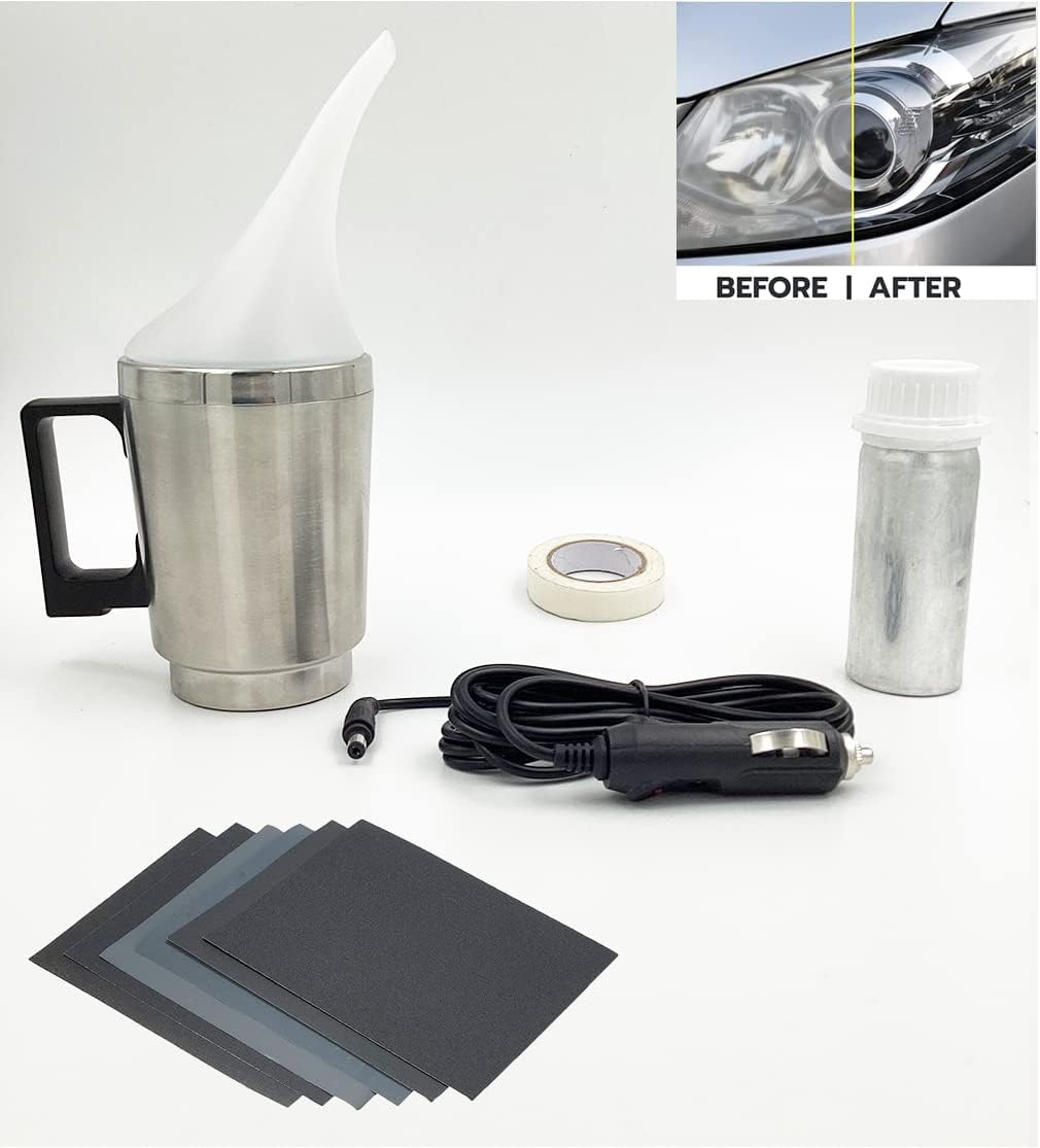 MILIWAN Headlight Restoration Kit Headlamp Restoration Kit Headlight