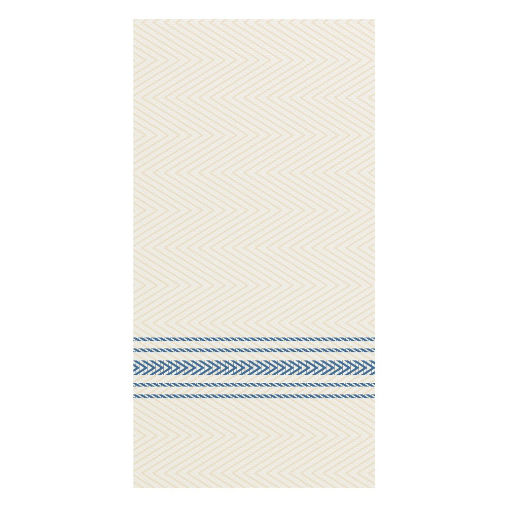Hoffmaster fp1111 fashnpoint azul y blanco dishtowel impreso servilletas de papel, ultra capas, 15 1/2 "x 15 1/2", 1/8 plegable (8 paquetes de 100)