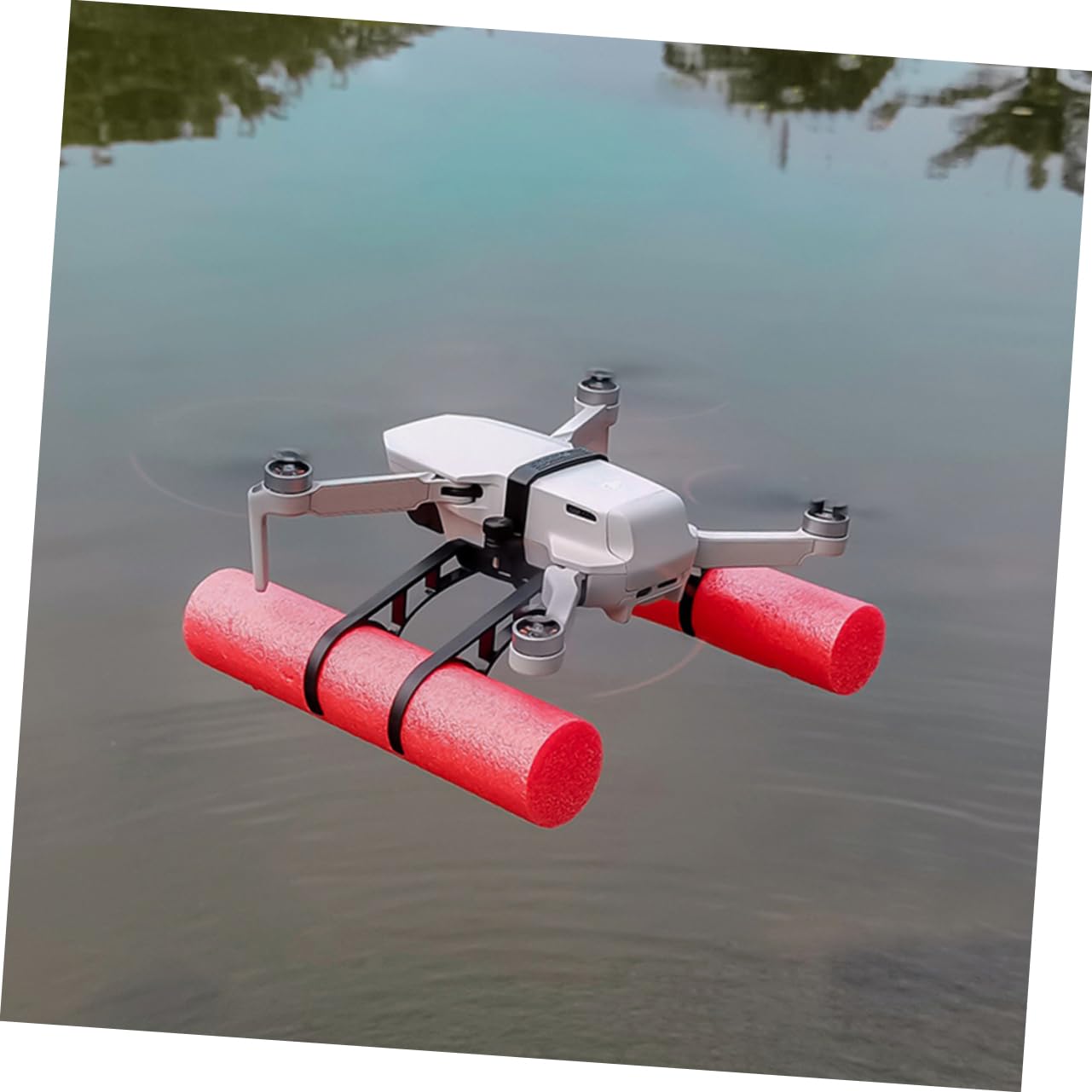 Supporto Galleggiante per Carrello di Atterraggio Drone Mini 2, Estensione Stabile per Atterraggi su Acqua, Kit Ammortizzante Facile da Montare per Piloti di Droni