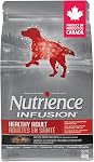 Nutrience Infusion Healthy Adult Dog Food Dry, 10 kg (22 lbs), Freeze-Dried Canadian Beef, Dry Dog Food, Nourriture Pour Chien, Manger Pour Chien