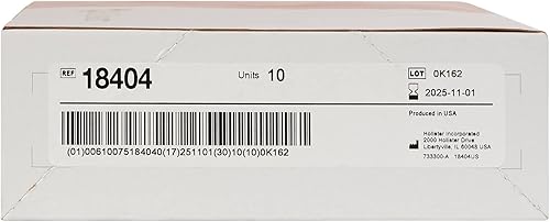 Miniatura 3 de Nueva imagen drenable de 9 pulgadas de longitud, maxi sistema de 2 piezas bolsa de urostomía de 9 pulgadas de longitud, Maxi 18404, 10 unidades