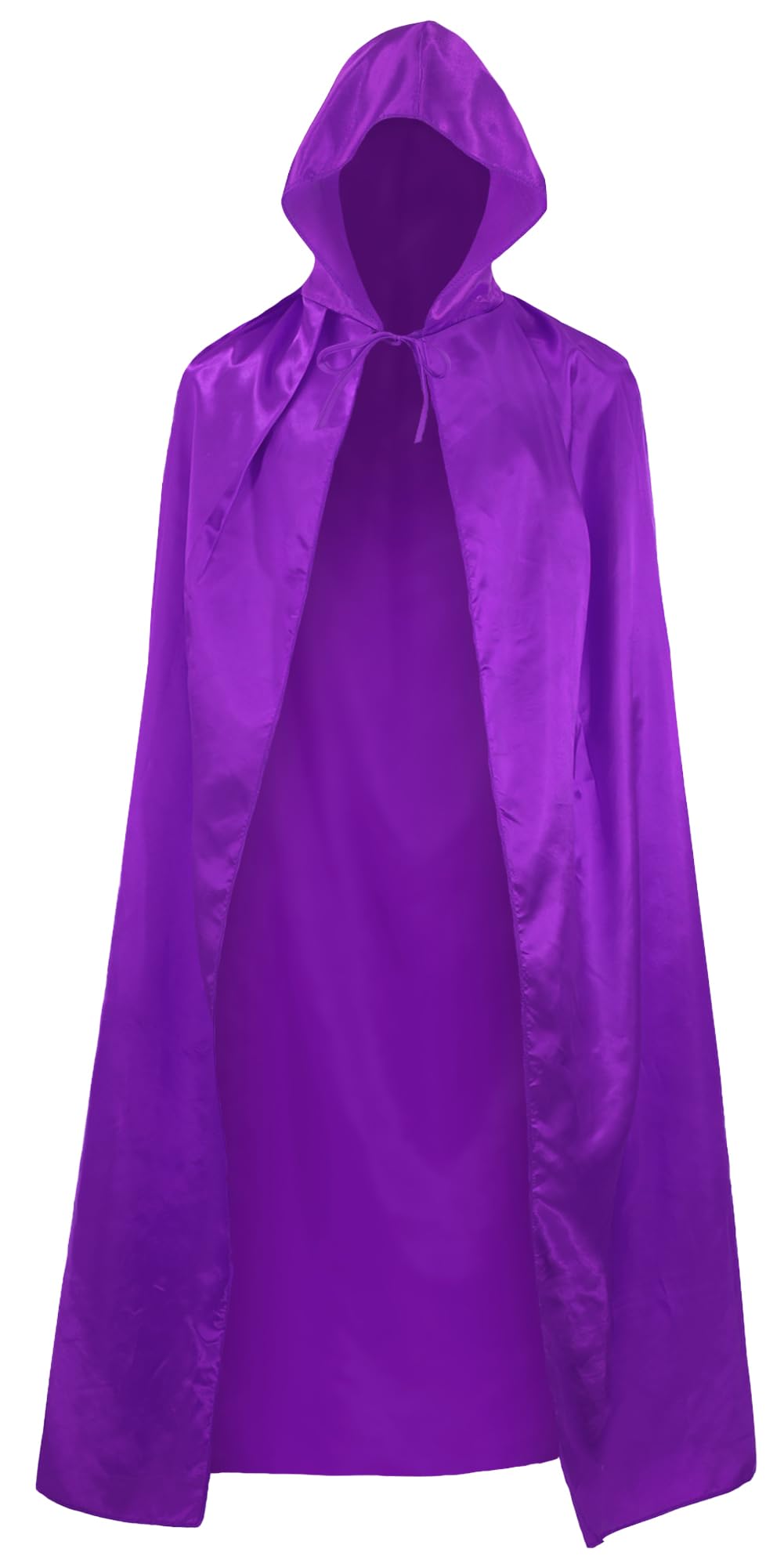 FEOYA Unisex Adult Hooded Cape Renaissance Medieval Cloak Vintage Gothic Robe Halloween Cosplay Costume Vampire Size 59in