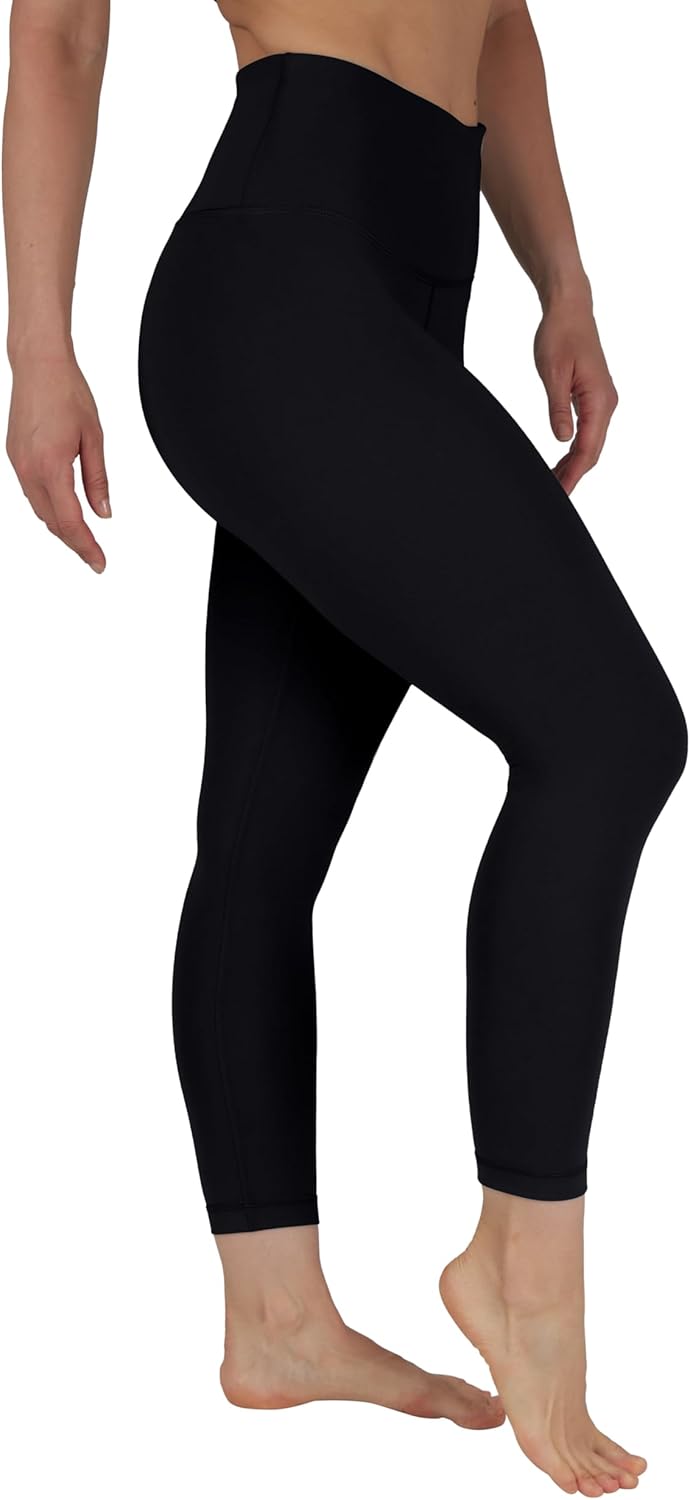 Yogalicious High Waist Buttery Soft Lightweight Capri Leggings High Rise Workout Yoga Pants for Women - Image 4