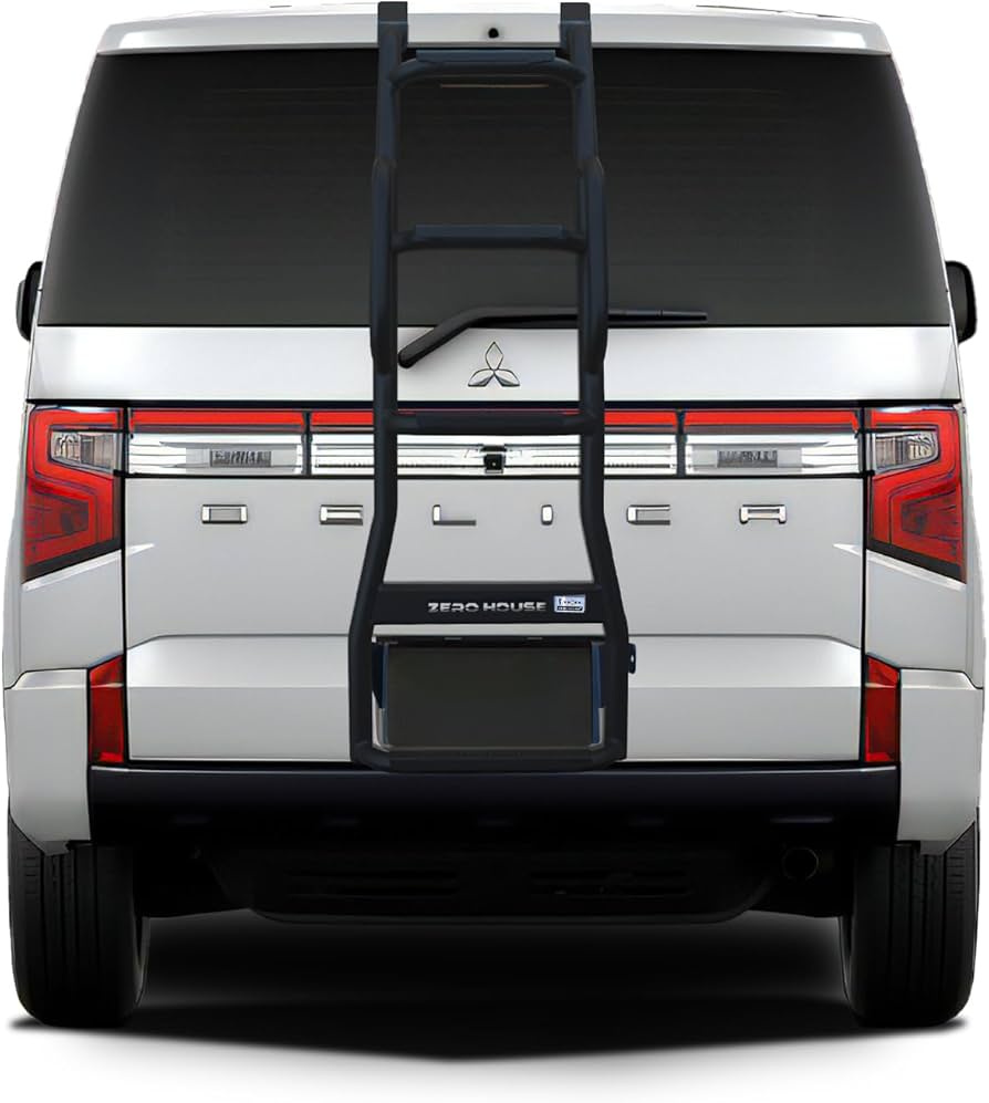 デリカD:5 前期 後期 CV1W 専用 リアラダー スチール製 ブラック Amazon | デリカD:5 前期 後期 リアラダー｜2006年12月