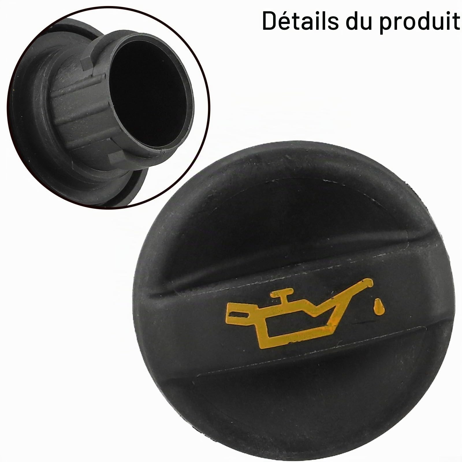 Bouchon de remplissage d'huile moteur conçu pour BMW F20 et Mini Countryman R60 Compatibilité optimale
