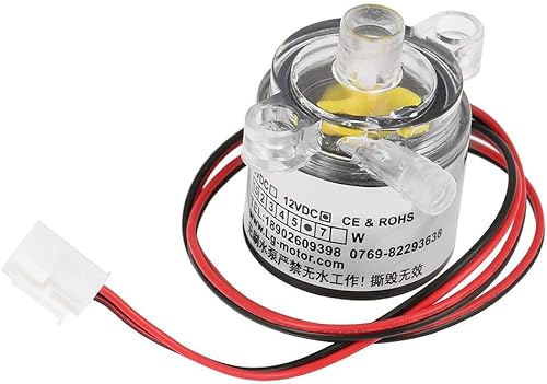 Bomba de agua, mini bomba de agua sin escobillas de 12 V, bomba de agua sumergible de grado alimenticio de 6 W para fuente de bebida, exprimidor de