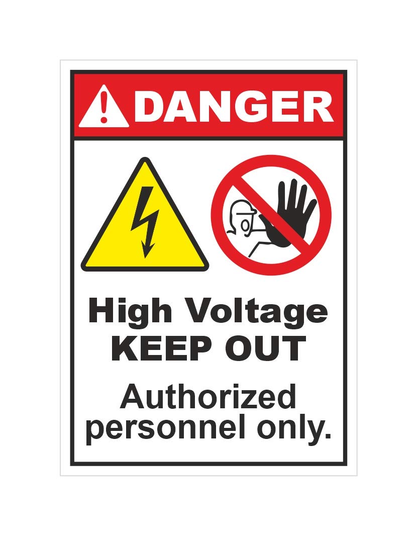 High voltage Keep Out Sticker (Pack of 10) (B083Q8PCJN) Amazon Price History, Amazon Price Tracker