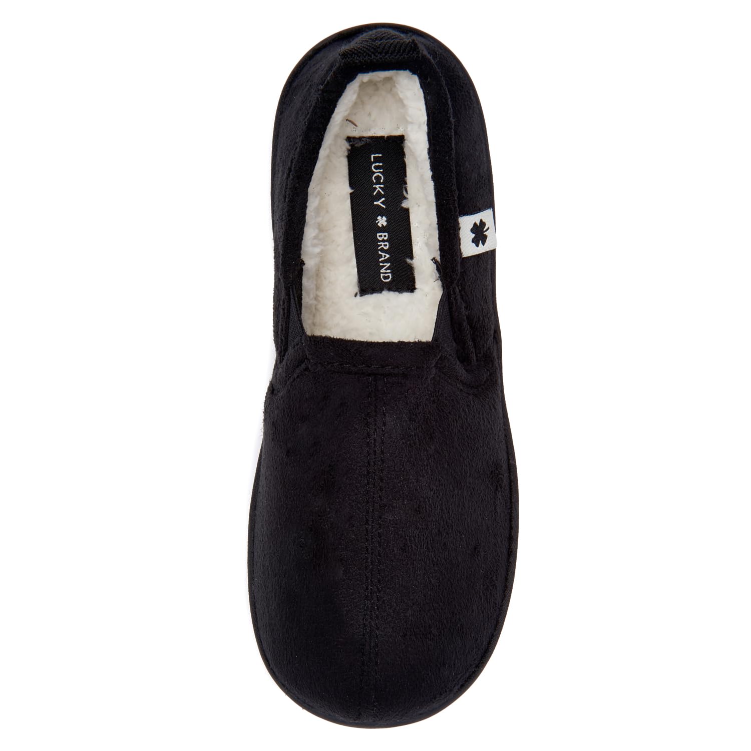 Lucky Brand Boy's Micro Suede A-line Slippers – Cozy Comfort and Stylish Design for Little Feet