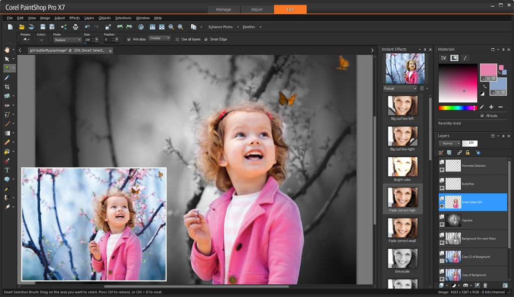 PaintShop Pro X7 [Téléchargement]