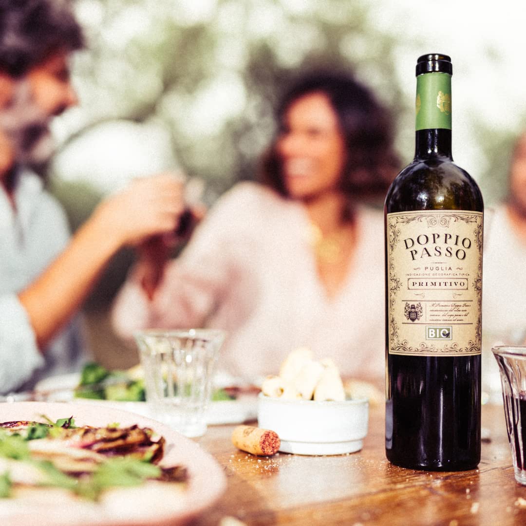 Doppio Passo Primitivo BIO, Rotwein Italien (6 x 0,75l)