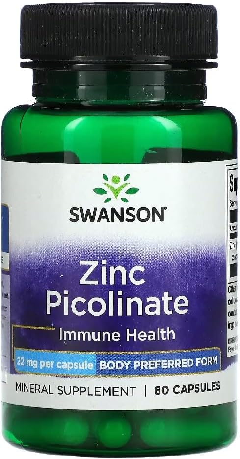 Swanson Zinc Picolinate 22mg Avis : Meilleure Formule Hautement Absorbable pour le Système Immunitaire et Protection Antioxydante – Test et Guide d’Achat 60 Gélules Swanson Zinc Picolinate 22mg Avis : Meilleure Formule Hautement Absorbable pour le Système Immunitaire et Protection Antioxydante – Test et Guide d’Achat 60 Gélules