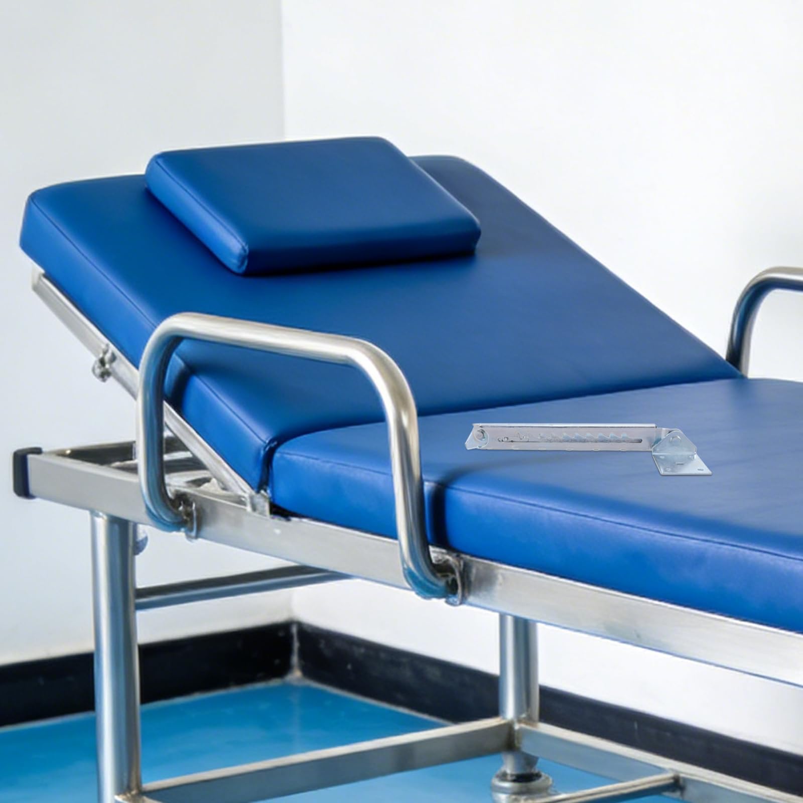 Verstellbare Massageliege Scharniere mit 10-stufigem Teleskop Hebemechanismus 2 Stück und Korrosionsbeständigkeit aus Verzinktem Stahl für Mobile Massageprofis
