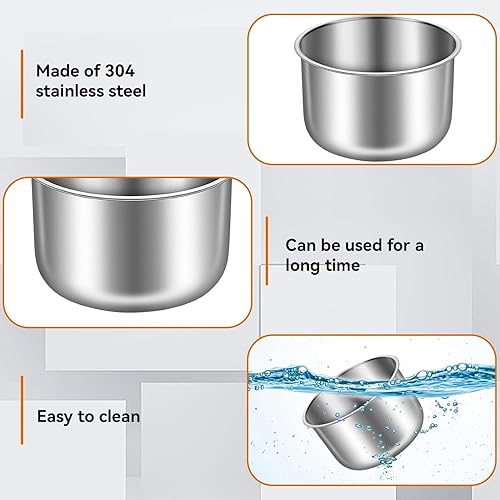 Miniatura 7 de Electric Lunch Box Inner Container, Stainless Steel Lunch Box Insert Replacement Inner Pot for Most Heated Lunch Boxes