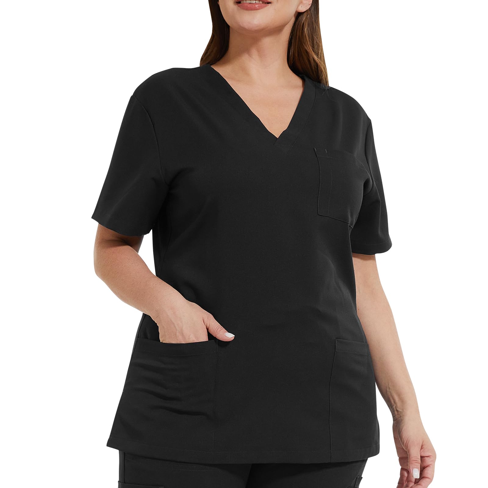 JONATHAN UNIFORM Stretch Kasacks Damen Pflege 2 Taschen, Med