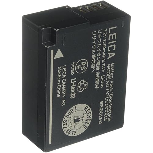 LEICA BP-DC 12 Lithium-Ion Battery for Leica Q (Typ 116) Digital Camera (19500)