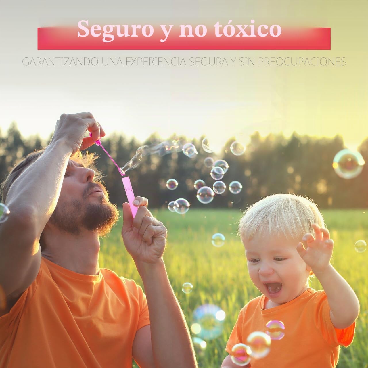 JOYIN 32pcs de Mini Varitas de Burbujas, 8 Colores de Círculos, Rellenadores de Bolsas, Premios para Niños y Niñas