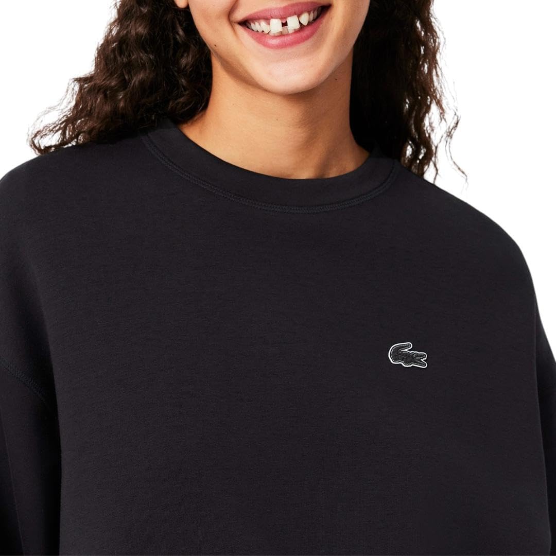 Lacoste womens Back Print Oversized Sweatshirt - Image 2