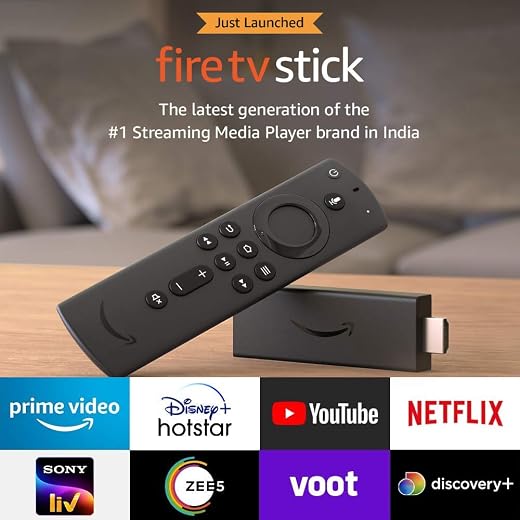 Certified Refurbished Fire TV Stick (2020) with Alexa Voice Remote (includes TV controls) | Stream HD Quality Video with Dolby Atmos Audio | 2020 release