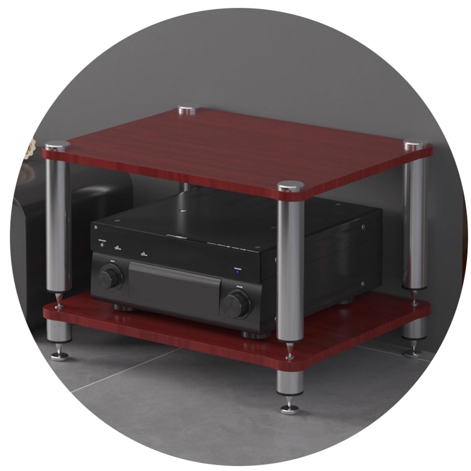 Étagère anti-vibrations et meuble audio HiFi pour platine vinyle de salon