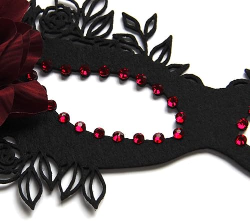 Miniatura 6 de Máscara de Halloween para mujer, máscara de media cara de conejito de ciervo, araña, con velo, máscara de gasa para Halloween