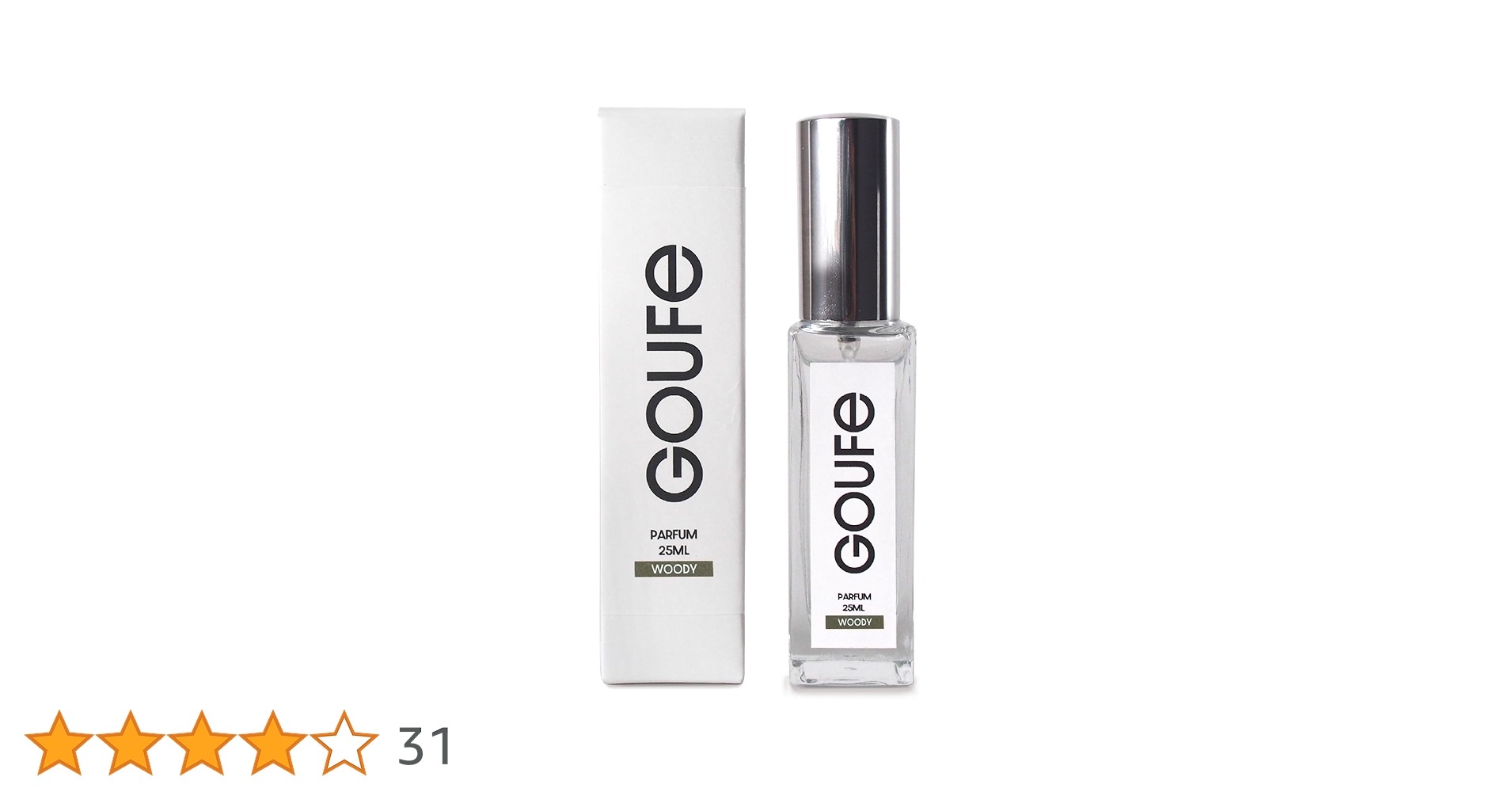 Amazon | Goufe ウッディ 香水 25ml パルファム メンズ