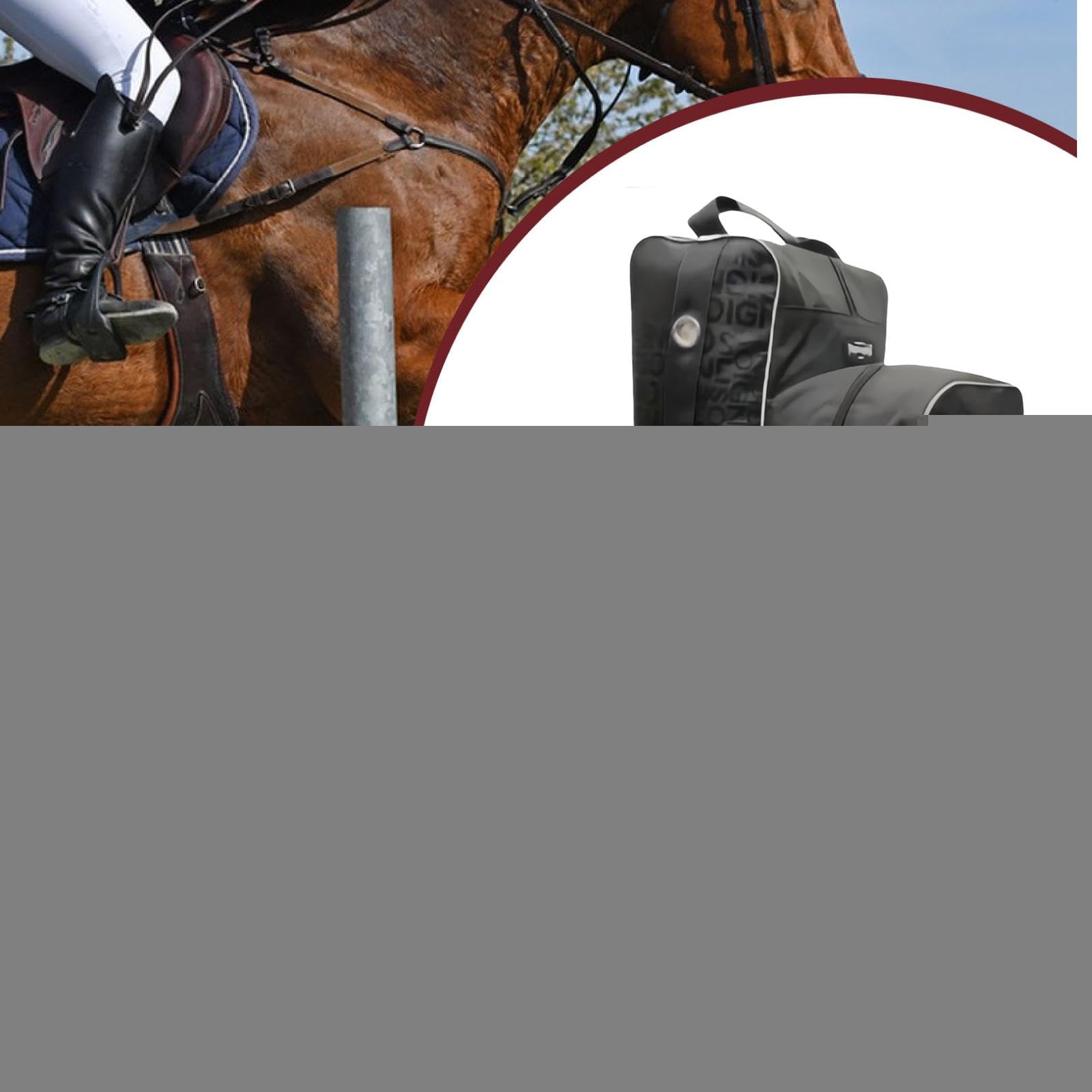 Bolsa para Botas de Equitación de Tela Oxford Impermeable