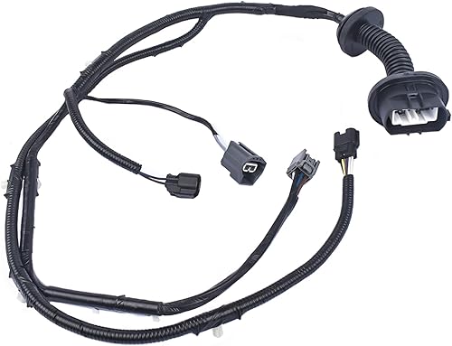 Miniatura 4 de GELUOXI Conjunto de cable de puente de puerta lateral del pasajero trasero 9L3Z-14630-CAA Reemplazo para Ford F150 Crew Cab #9L3T14632CF