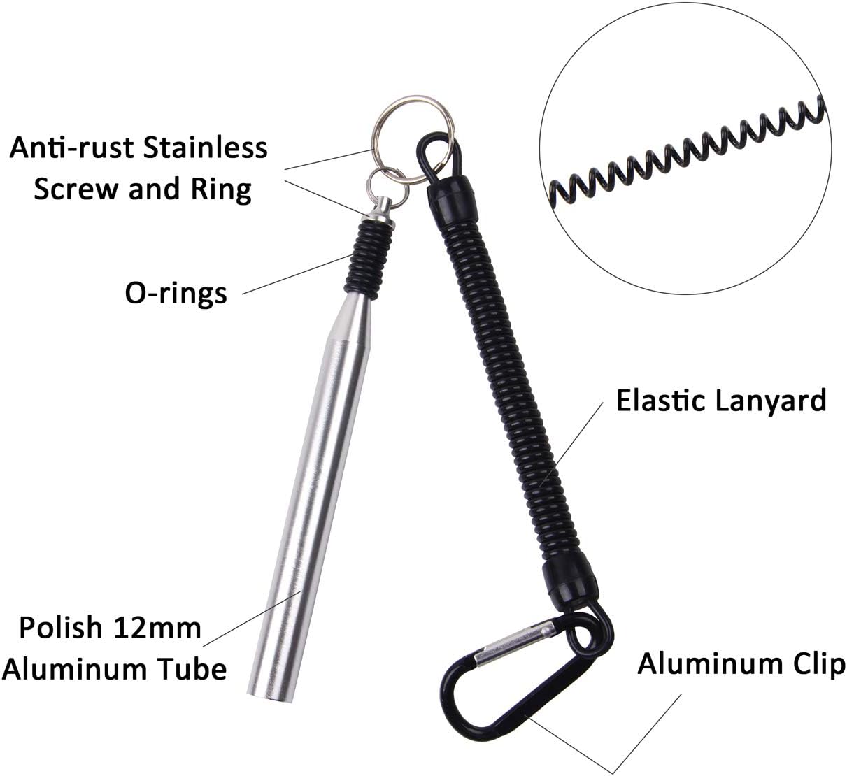 JSHANMEI Wacky Rig Worm Kit, Wacky Rig Tool, Wacky O-Rings, Wacky Jig Hooks, Plastic Soft Worms Baits Fishing Lures Tackle Kit : Sports & Outdoors