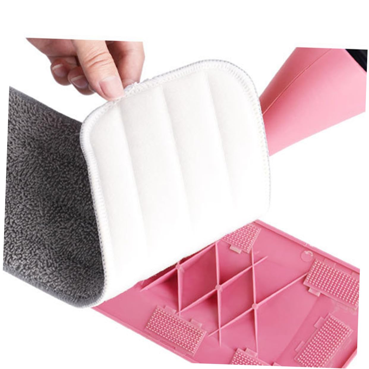 POPETPOP 3pièces Balai à Franges Pour Nettoyage Chiffon De Poussière Accessoire De Nettoyage Remplacement De Chiffon Outil De Pour Sols