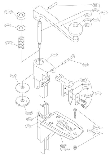 Miniatura 4 de Edlund 11108 Old Reliable Kit de abrelatas manual de alta resistencia con cuchillo y reemplazo de equipo modelo 1