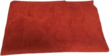 Faux Suede Bed Scarf - Luxury Bed Runner for Bedroom Queen Size, Burnt Orange