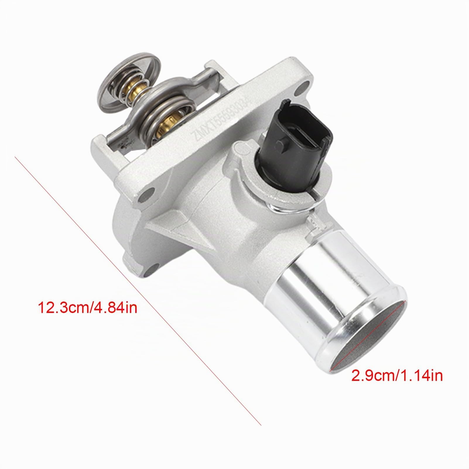 Termostato liquido raffreddamento alloggiamento, guarnizione, sensore 2 poli anteriore sinistro per Cruze Orlando Astra Insignia Vectra Zafira 96984104 Termostato liquido