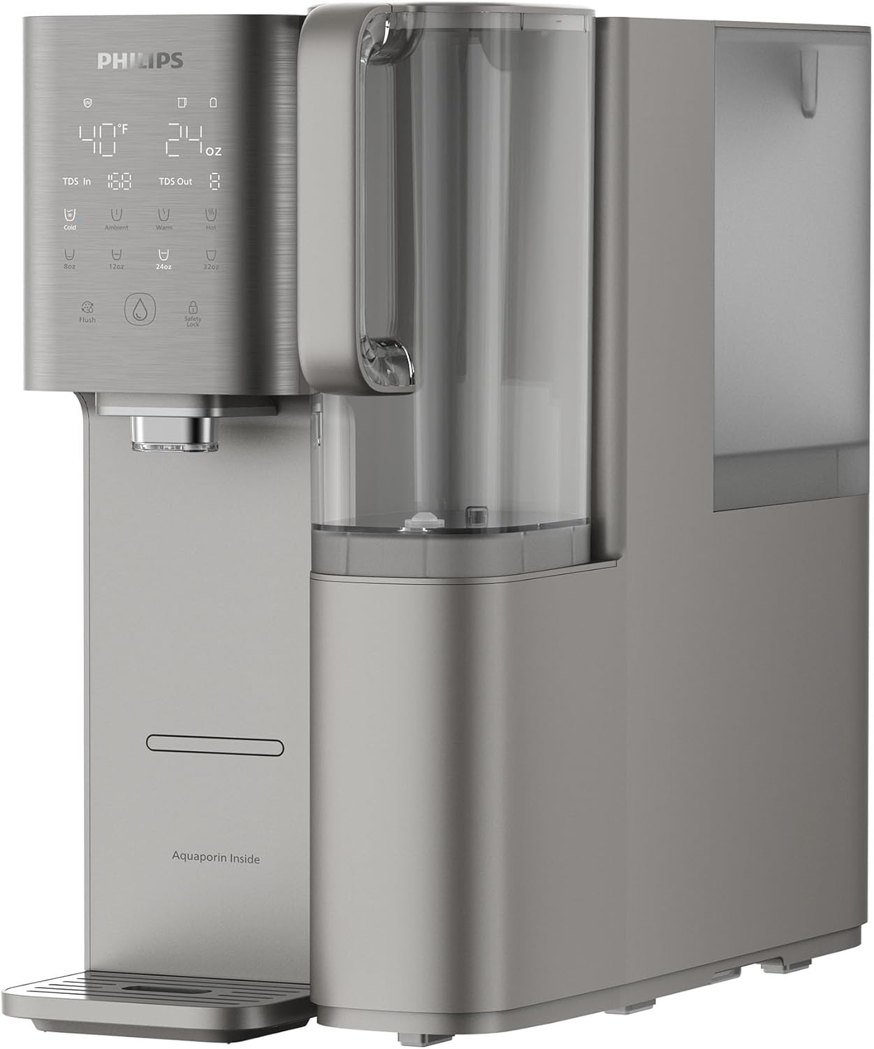 Reverse Osmosis Water Filter Countertop, Cold Water Countertop RO System 6 Stage Filtration with UV Light product image